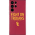 University of Southern California Fight On Trojans Red Galaxy S22 Ultra Skin