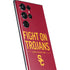 University of Southern California Fight On Trojans Red Galaxy S22 Ultra Skin
