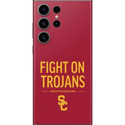 University of Southern California Fight On Trojans Red Galaxy Skins