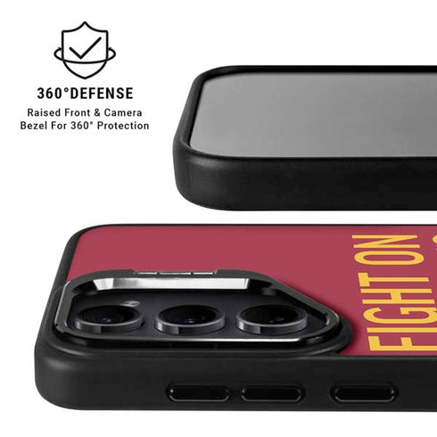 University of Southern California Fight On Trojans Red Galaxy S25 Kickstand Case