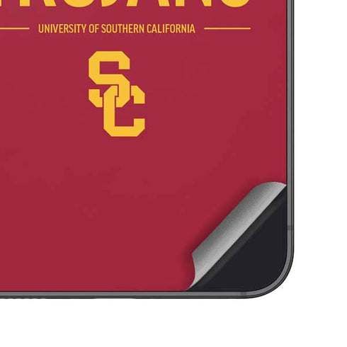University of Southern California Fight On Trojans Red Galaxy S24 Skin