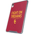 University of Southern California Fight On Trojans Red iPad 11th Gen (2025) Clear Case