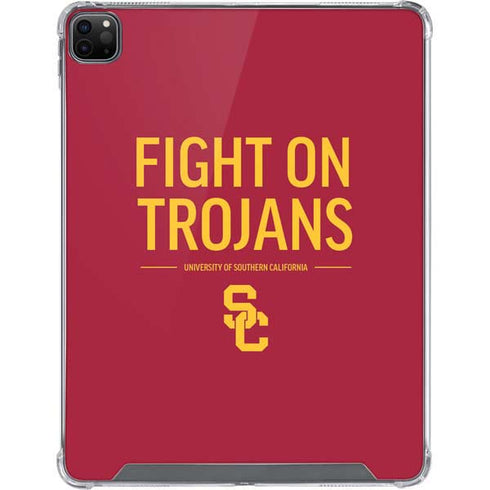 University of Southern California Fight On Trojans Red iPad Cases
