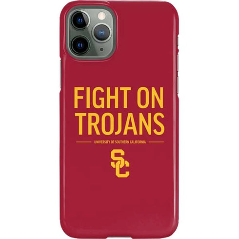 University of Southern California Fight On Trojans Red iPhone 11 Pro Lite Case