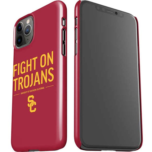 University of Southern California Fight On Trojans Red iPhone 11 Pro Lite Case