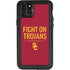 University of Southern California Fight On Trojans Red iPhone 11 Pro Max Waterproof Case