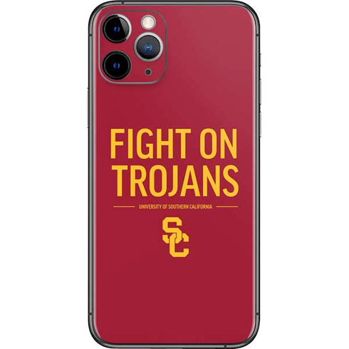 University of Southern California Fight On Trojans Red iPhone 11 Pro Skin