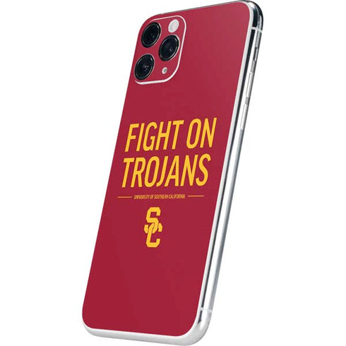 University of Southern California Fight On Trojans Red iPhone 11 Pro Skin