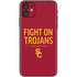 University of Southern California Fight On Trojans Red iPhone 11 Skin