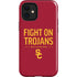 University of Southern California Fight On Trojans Red iPhone 12 Mini Impact Case