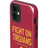 University of Southern California Fight On Trojans Red iPhone 12 Mini Impact Case