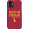 University of Southern California Fight On Trojans Red iPhone 12 Mini Lite Case