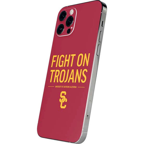 University of Southern California Fight On Trojans Red iPhone 12 Pro Max Skin