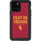 University of Southern California Fight On Trojans Red iPhone 12 Pro Waterproof Case