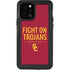 University of Southern California Fight On Trojans Red iPhone 12 Pro Waterproof Case