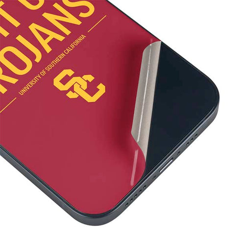 University of Southern California Fight On Trojans Red iPhone 13 Mini Skin