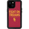 University of Southern California Fight On Trojans Red iPhone 13 Mini Waterproof Case