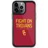 University of Southern California Fight On Trojans Red iPhone Cases
