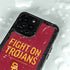 University of Southern California Fight On Trojans Red iPhone 14 Pro Max Waterproof Case