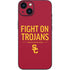University of Southern California Fight On Trojans Red iPhone 14 Skin