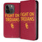 University of Southern California Fight On Trojans Red iPhone 15 Pro Folio Case