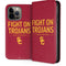 University of Southern California Fight On Trojans Red iPhone 15 Pro Max Folio Case