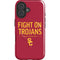 University of Southern California Fight On Trojans Red iPhone 16 Plus Magsafe Impact Case