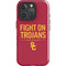 University of Southern California Fight On Trojans Red iPhone 16 Pro Max Impact Case