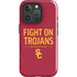 University of Southern California Fight On Trojans Red iPhone 16 Pro Max Impact Case