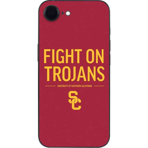 University of Southern California Fight On Trojans Red iPhone 16e Skin