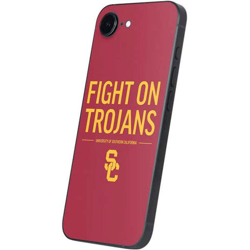 University of Southern California Fight On Trojans Red iPhone 16e Skin