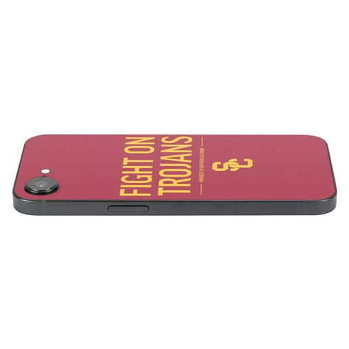 University of Southern California Fight On Trojans Red iPhone 16e Skin