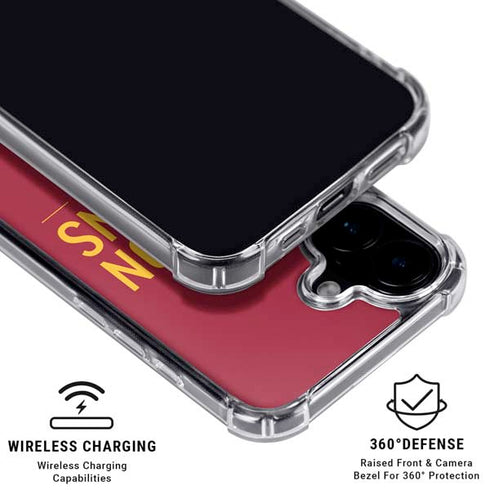 University of Southern California Fight On Trojans Red iPhone 17 MagSafe Case