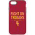 University of Southern California Fight On Trojans Red iPhone Cases