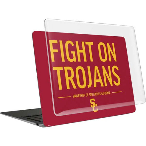 University of Southern California Fight On Trojans Red MacBook Air 13in (2020) Case plus Skin