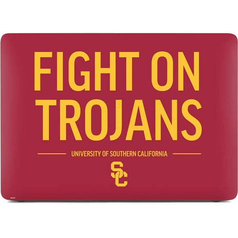 University of Southern California Fight On Trojans Red Apple MacBook Air Skin