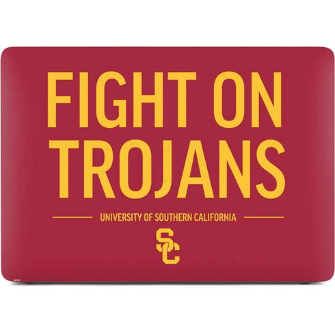 University of Southern California Fight On Trojans Red Apple MacBook Pro 16-inch Skin