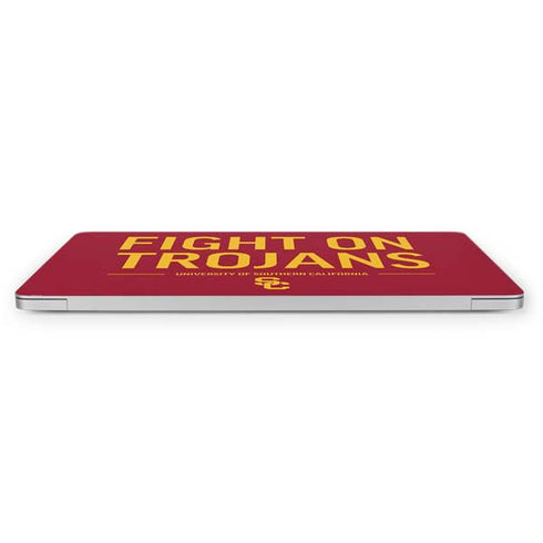 University of Southern California Fight On Trojans Red Apple MacBook Pro 16-inch Skin