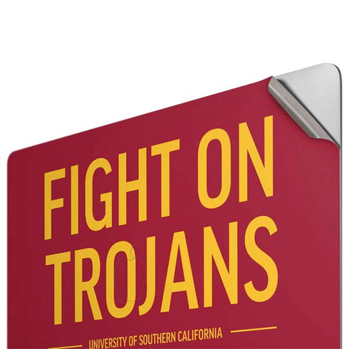 University of Southern California Fight On Trojans Red Apple MacBook Pro 16-inch Skin