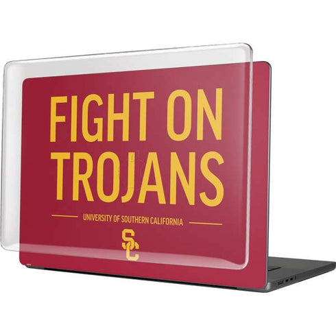 University of Southern California Fight On Trojans Red MacBook Cases