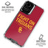 University of Southern California Fight On Trojans Red Moto G Power 5G (2024) Clear Case