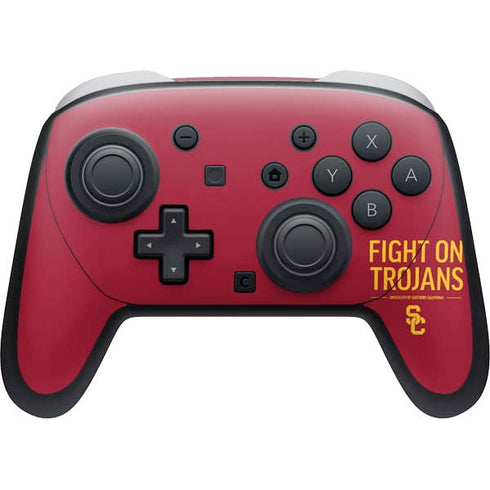 University of Southern California Fight On Trojans Red Nintendo Skins