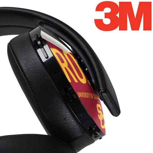 University of Southern California Fight On Trojans Red PlayStation 4 Gold Wireless Headset Skin