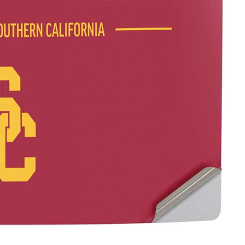 University of Southern California Fight On Trojans Red PS5 Pro Console Skin