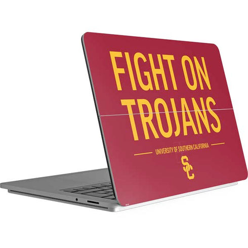 University of Southern California Fight On Trojans Red Surface Laptop Studio Skin