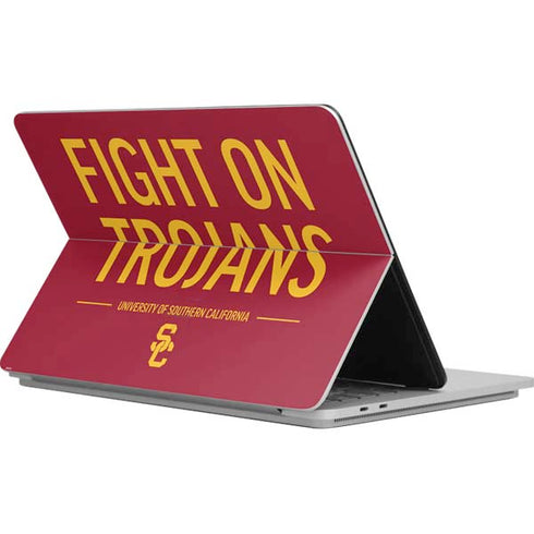 University of Southern California Fight On Trojans Red Surface Laptop Studio Skin