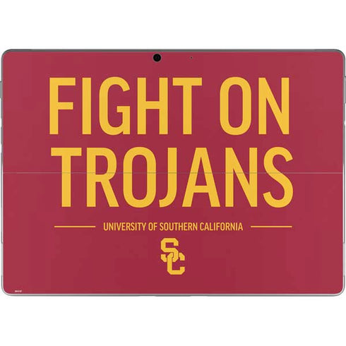University of Southern California Fight On Trojans Red Surface Pro 8 Skin