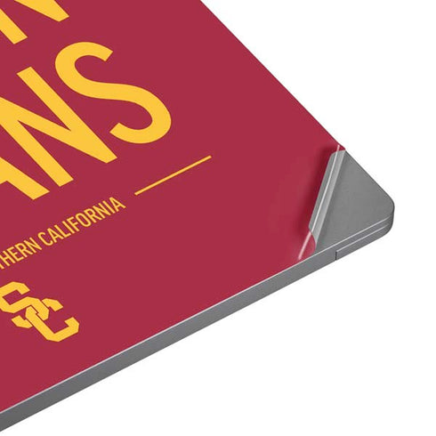 University of Southern California Fight On Trojans Red Laptop Skins