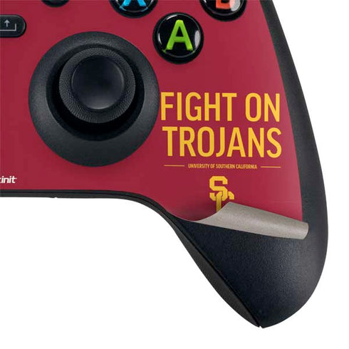 University of Southern California Fight On Trojans Red Xbox Series X Bundle Skin