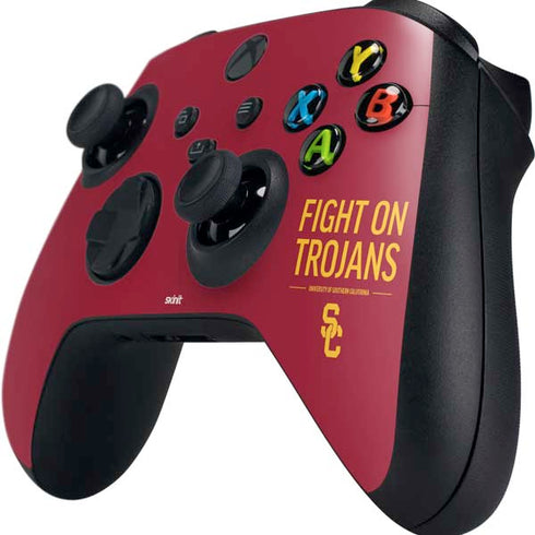 University of Southern California Fight On Trojans Red Xbox Series X Controller Skin